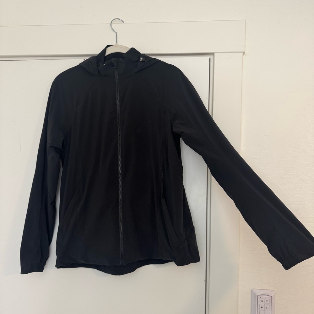 Lululemon Athletica Black Zip-Up Jacket